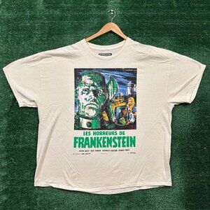 Frankenstein yellow T-shirt Size 3XL